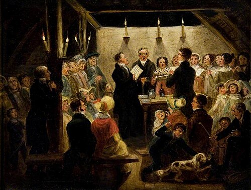 A Village Concert, , Alexander Carse