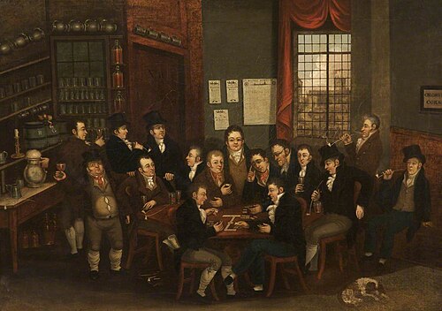 Wigan Notabilities, the 'Dog and Partridge' Pub, , Alexander Carse