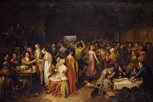 The Penny Wedding, 1819, Alexander Carse