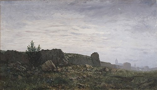 Muralles de Girona, 1880, Modest Urgell