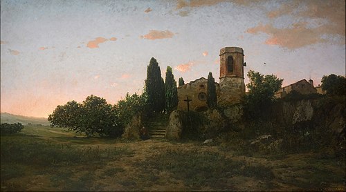 The Bell for Prayer, 1876, Modest Urgell