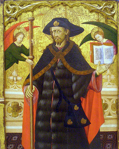 Retable de Sant Jaume Pelegrí, 1423, Gonzalo Pérez