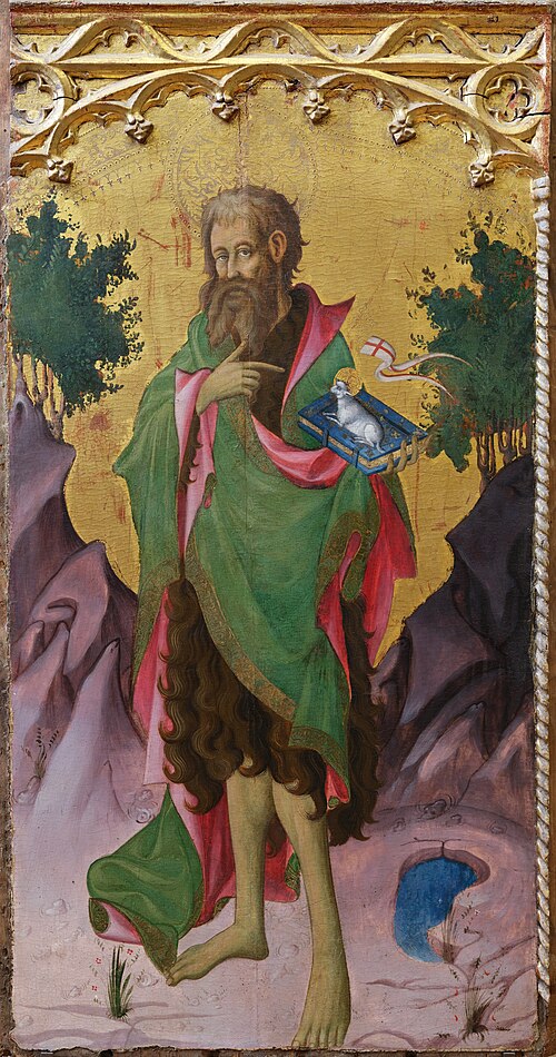 Saint Jean-Baptiste, 1401, Gonzalo Pérez