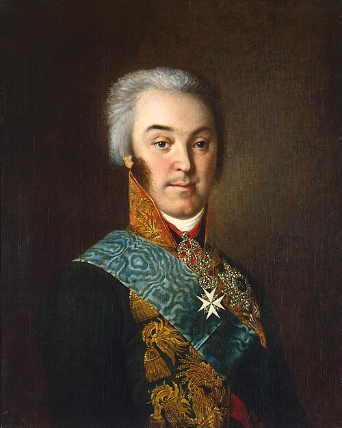 Portrait of Count Nikolay Sheremetev, 1799, Nikolay Argunov
