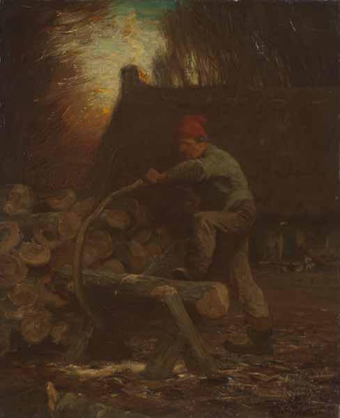 The Woodcutter, 1900, Horatio Walker