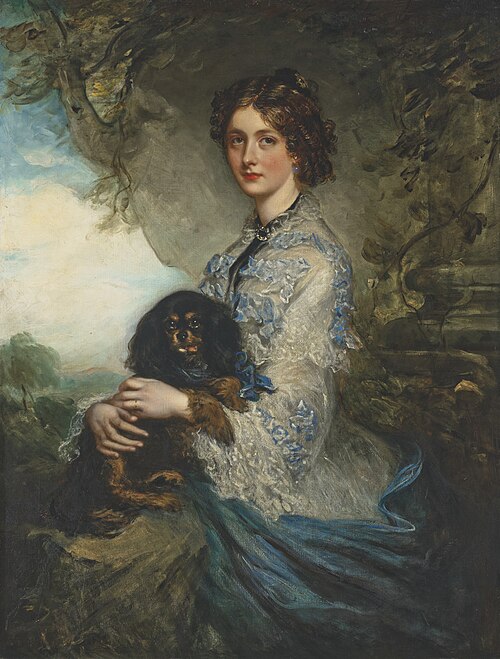 Portrait of Lady Alice Peel, 1850, Francis Grant