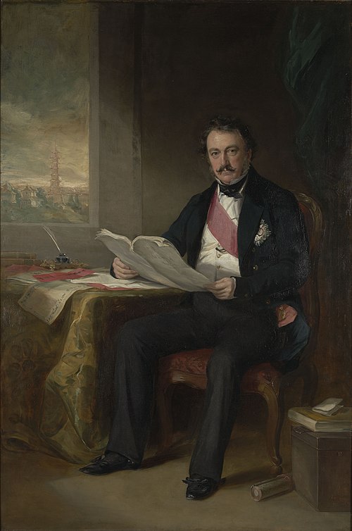 Sir Henry Pottinger (1789–1856), Governor of Hong Kong, 1845, Francis Grant
