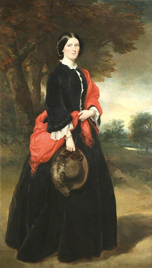 Georgiana Naylor, 1857, Francis Grant