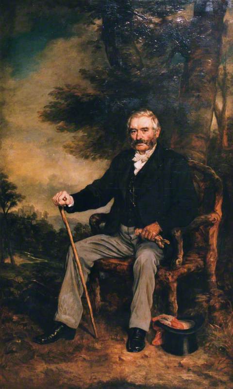 Sir Andrew Orr of Harvieston and Castle Campbell, Lord Provost of Glasgow (1854–1857), 1857, Francis Grant