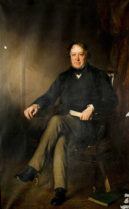 The Right Honourable Edward Ellice (1781–1863), MP, 1854, Francis Grant