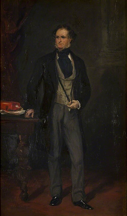 Edward Stanley (1799–1869), 14th Earl of Derby, 1859, Francis Grant
