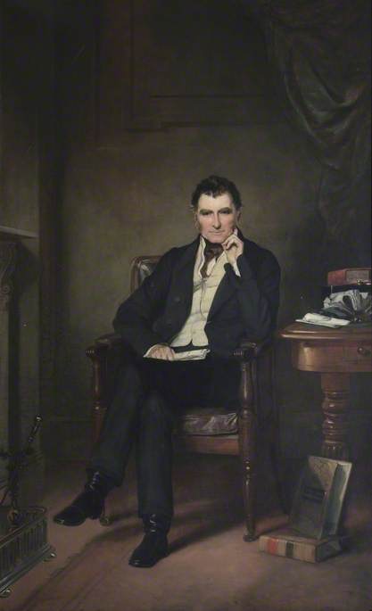 Joseph Warner Henley (1793–1884), MP for Oxfordshire (1841–1878), Chairman of Oxford Quarter Session, 1860, Francis Grant