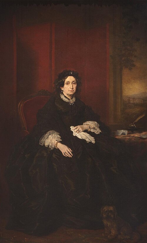 Margaret Stuart Tyndall-Bruce of Falkland (1788–1869), 1863, Francis Grant