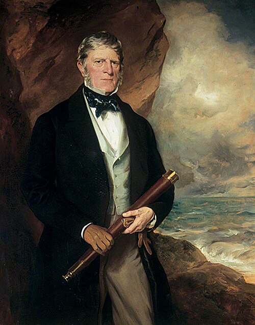 Admiral Henry Meynell (c.1785–1863), 1864, Francis Grant