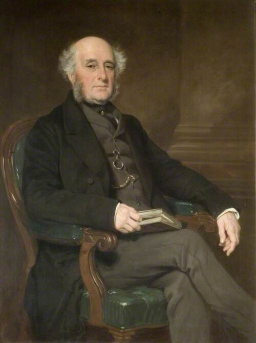 Sir Thomas Burch Western, Lord Lieutenant and Custos Rotulorum of the County of Essex, 1864, Francis Grant