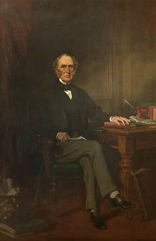 John James Hope-Johnstone of Annandale (1796–1876), 1871, Francis Grant