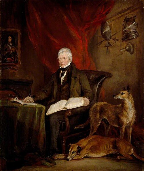 Sir Walter Scott, 1771 - 1832. Novelist and poet, 1831, Francis Grant