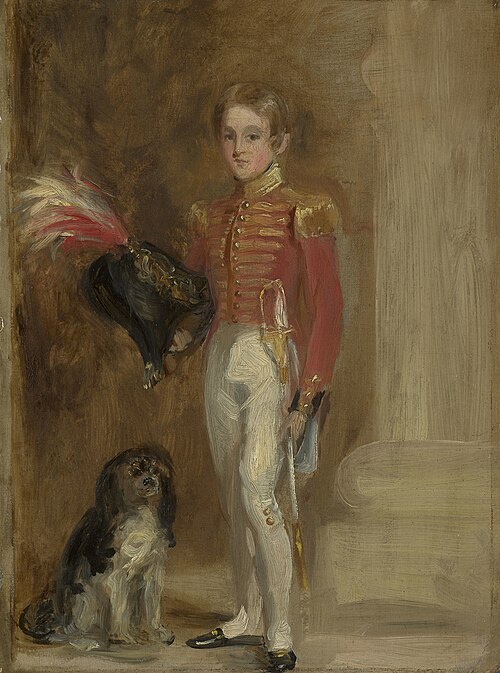 Henry Byng (1831-1899), later 4th Earl of Strafford, 1840, Francis Grant