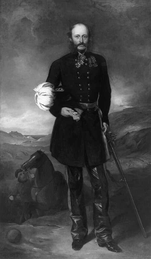 George Charles Bingham, 3rd Earl of Lucan, 1855, Francis Grant