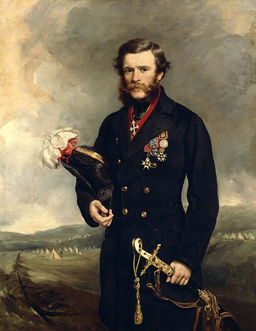 The Honourable Percy Egerton Herbert CB, MP, later Lieutenant-General, KCB, PC (1822-1876), 1857, Francis Grant