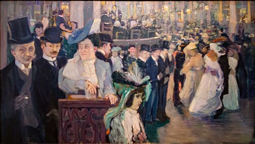 The Dance XI (Bal Bullier), 1905, Ida Gerhardi