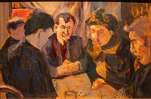 Apachenkneipe II, 1906, Ida Gerhardi