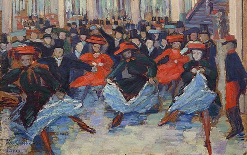 Dance Scene VIII, 1904, Ida Gerhardi