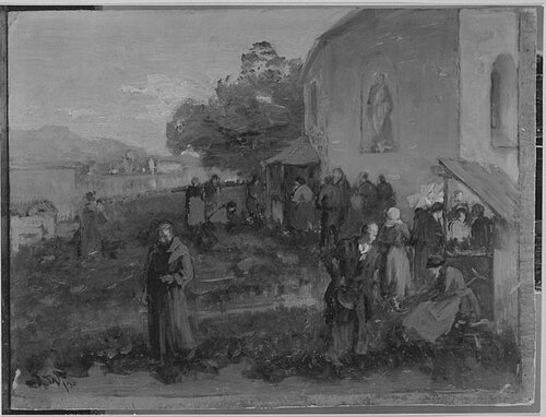 Kirche von Herrenchiemsee, 1889, Josef Wopfner