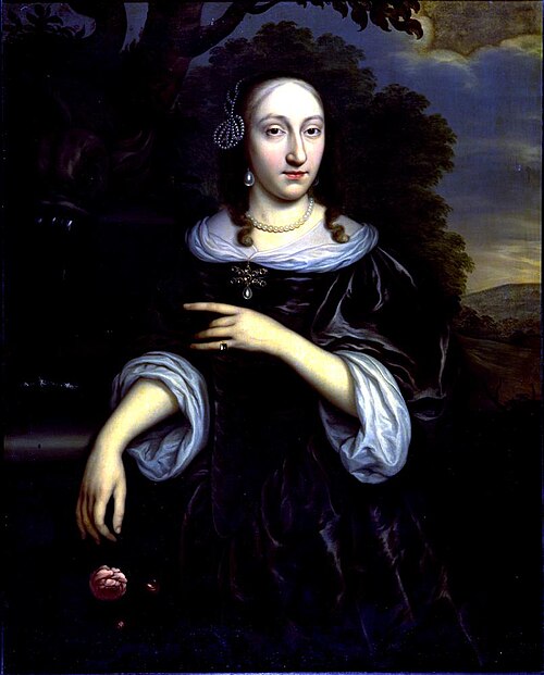 Portrait of Maria Coymans (1645- ), 1665, Cornelis (II) Janssens van Ceu