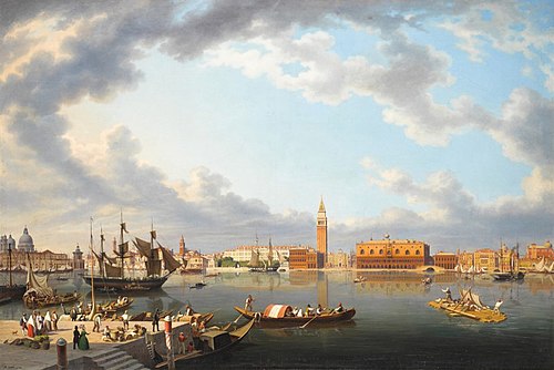 Venice, From San Giorgio Maggiore, , Hubert Sattler