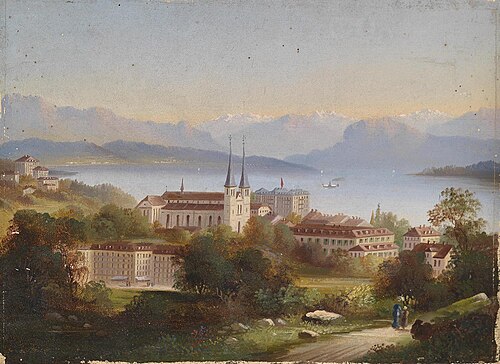 Blick auf Luzern, , Hubert Sattler
