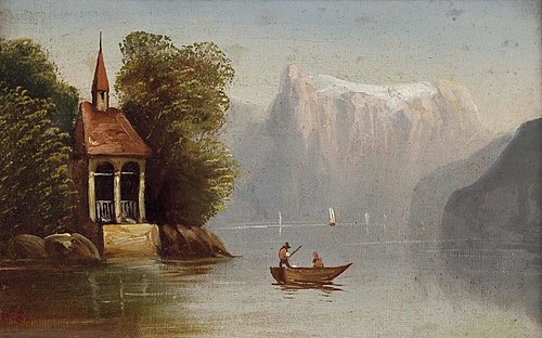 Blick auf die Tell Kapelle am Vierwaldstätter See, , Hubert Sattler