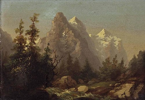 Im Hochgebirge, , Hubert Sattler