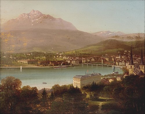 Blick über Luzern, , Hubert Sattler