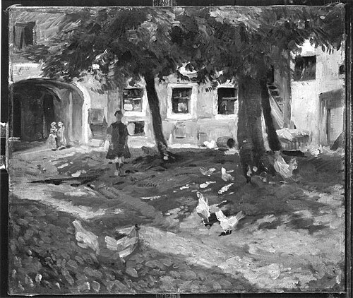 Geflügelhof, 1900, Hubert von Heyden