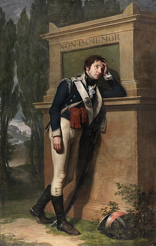 Portrait of Lieutenant Richard Mansergh Saint George (1756/9-1798), 1796, Hugh Douglas Hamilton