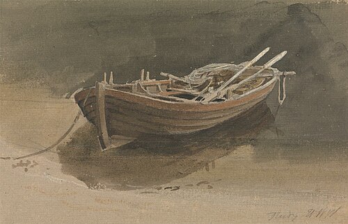 A Rowing Boat, , Hugh William Williams