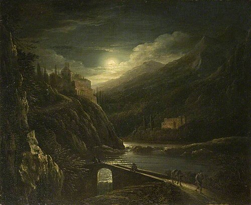Alpine Scene, , Hugh William Williams