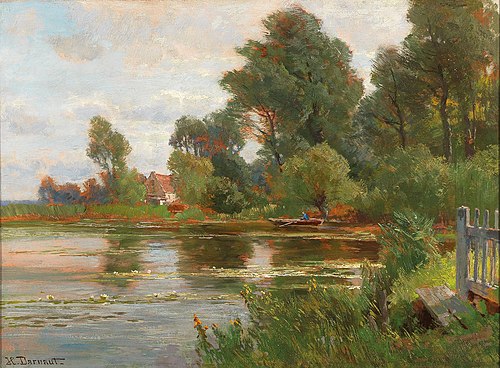 By the Pond, 1937, Hugo Darnaut