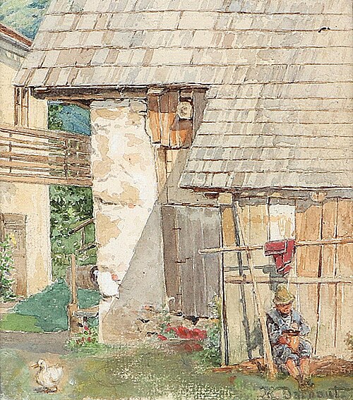 Ein Bauer, 1937, Hugo Darnaut
