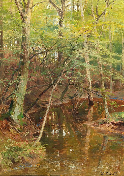 Woodland Stream, 1937, Hugo Darnaut