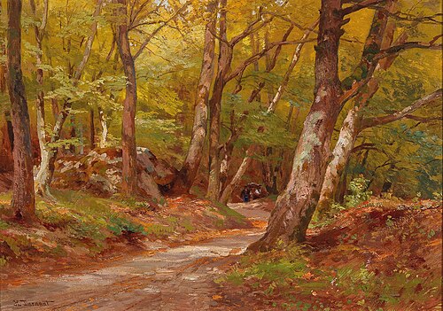 The Path in the Wood, 1884, Hugo Darnaut