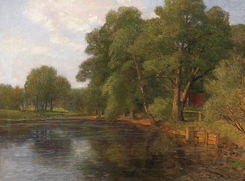 Motiv bei Plankenberg, 1937, Hugo Darnaut