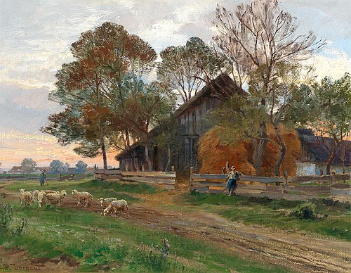 Motif of Plankenberg, 1937, Hugo Darnaut