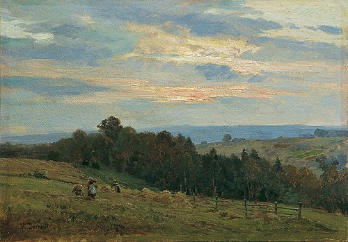 Zur Erntezeit, 1901, Hugo Darnaut