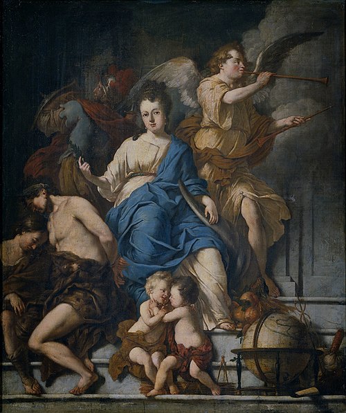 Allegory of the Treaty of Rijswijk, 1697, 1698, Johannes Voorhout