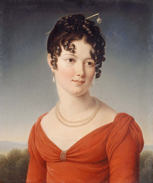 Portrait en buste d'Alexandrine-Anne de la Pallu, marquise de Flers (1786-1832), 1810, François Gérard