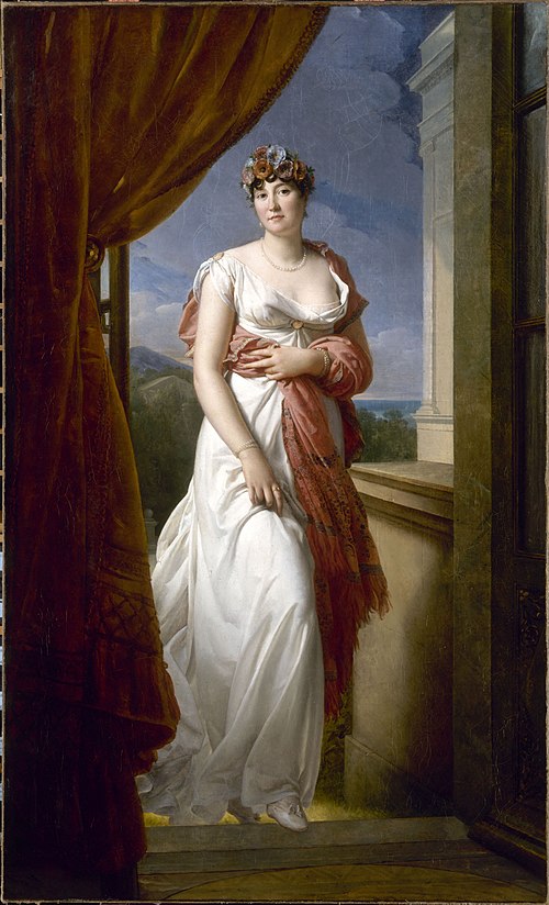 Portrait de Theresia Cabarrus (1773-1835), épouse Tallien, puis princesse de Caraman-Chimay, 1805, François Gérard