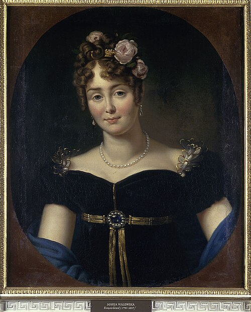 Portrait of Maria Walewska (1786–1817), , François Gérard