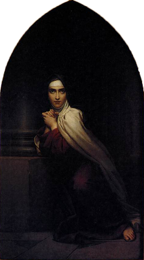 Sainte Thérèse d'Avila en prière, 1827, François Gérard